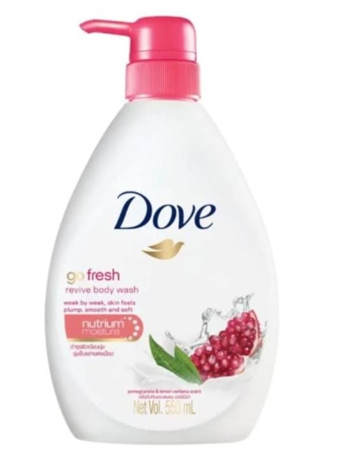 Dove Go Fresh Revive Nourishing & Moisturizing Body Wash 550ml